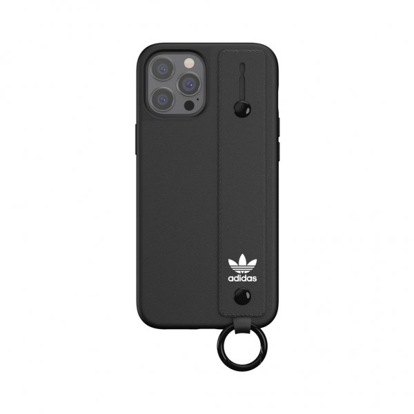 Adidas iPhone 12 Pro Max Kuori Käsihihnalla Musta