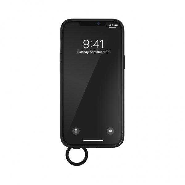 Adidas iPhone 12 Pro Max Kuori Käsihihnalla Musta