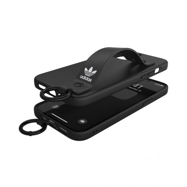 Adidas iPhone 12 Pro Max Kuori Käsihihnalla Musta