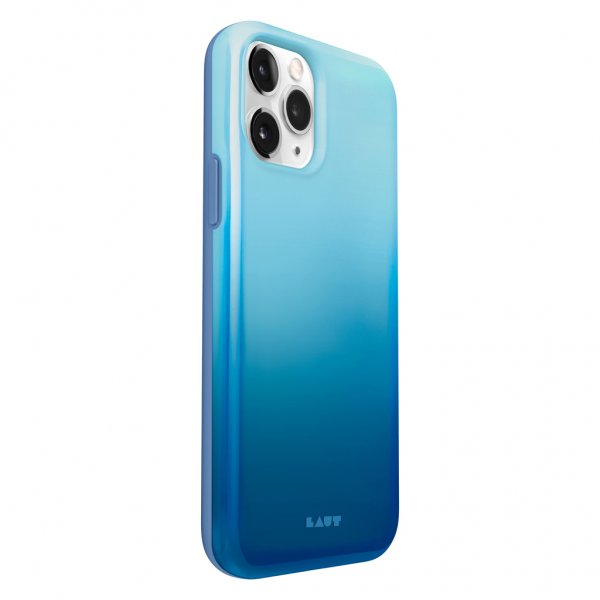 LAUT iPhone 12 Pro Max -suojakuori HUEX FADES Electric Blue