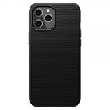 Spigen iPhone 12 Pro Max Kuori Liquid Air Matte Black