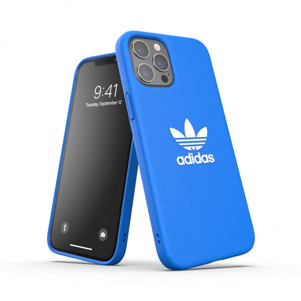 Adidas iPhone 12 Pro Max -kuori Moulded Case Basic Bluebird