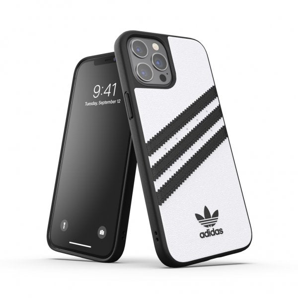 Adidas iPhone 12 Pro Max -kuori Moulded Case PU, valkoinen