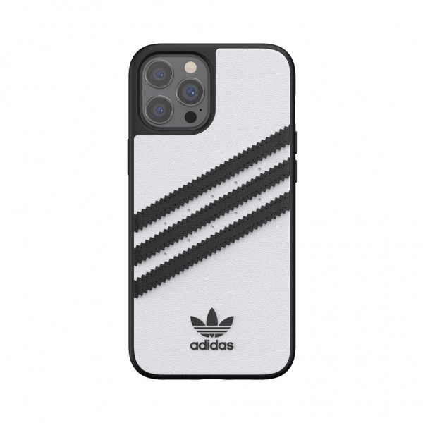 Adidas iPhone 12 Pro Max -kuori Moulded Case PU, valkoinen