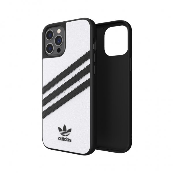 Adidas iPhone 12 Pro Max -kuori Moulded Case PU, valkoinen
