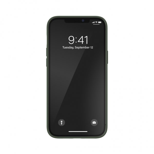 Adidas iPhone 12 Pro Max -kuoret Muotoiltu kuori PU Wild Pine/Acid Yellow