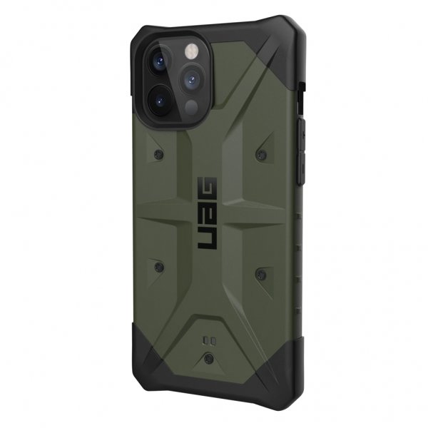Urban Armor Gear (UAG) iPhone 12 Pro Max -suojakuori Pathfinder, oliivinvihreä