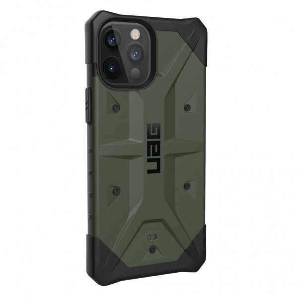 Urban Armor Gear (UAG) iPhone 12 Pro Max -suojakuori Pathfinder, oliivinvihreä