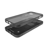 Adidas iPhone 12 Pro Max -suojakuori, läpinäkyvä, musta