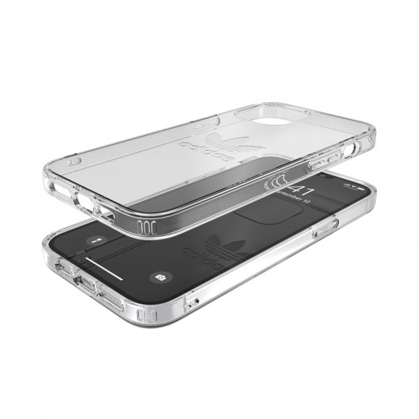 Adidas iPhone 12 Pro Max -kuori, suojallinen, kirkas, läpinäkyvä