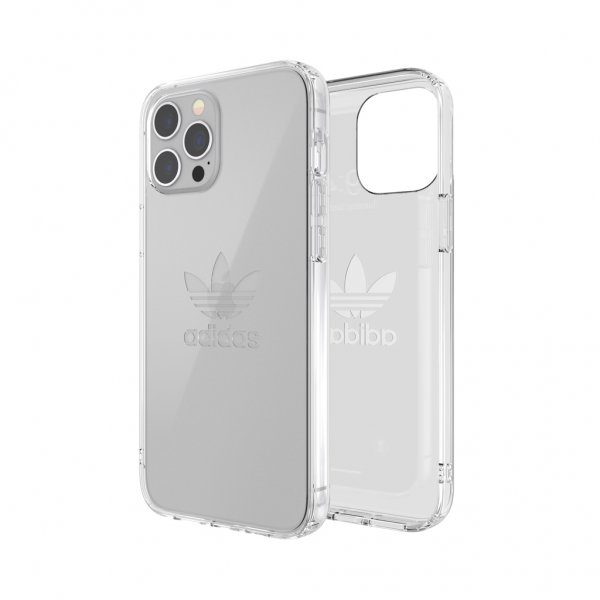 Adidas iPhone 12 Pro Max -kuori, suojallinen, kirkas, läpinäkyvä