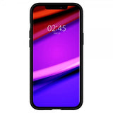 Spigen iPhone 12 Pro Max -kuori, Rugged Armor, mattamusta