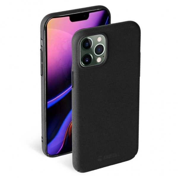 Krusell iPhone 12 Pro Max -kuori SandCover Musta