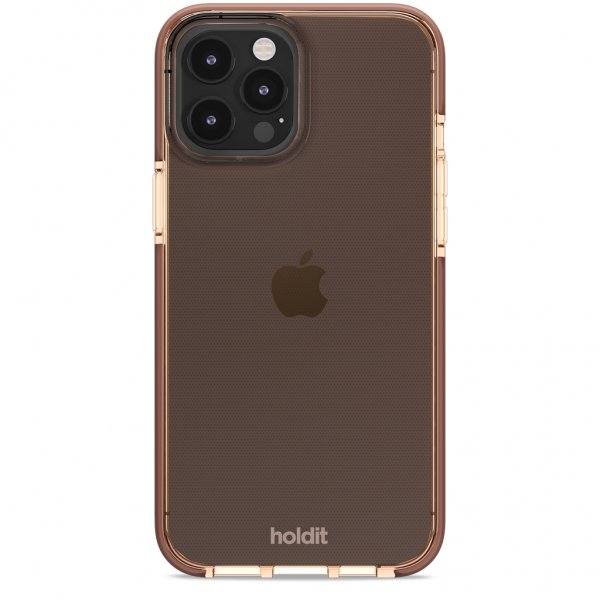 holdit iPhone 12 Pro Max Kuori Seethru Dark Brown