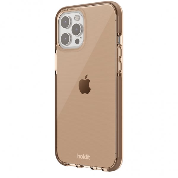 holdit iPhone 12 Pro Max Kuori Seethru Dark Brown