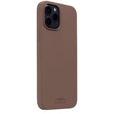 holdit iPhone 12 Pro Max Kuori Silikoni Dark Brown