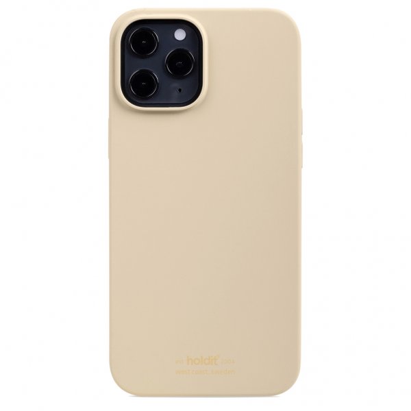 holdit iPhone 12 Pro Max Silikonikuori Beige