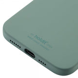 holdit iPhone 12 Pro Max -silikonikuori, Moss Green