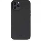 holdit iPhone 12 Pro Max Kuori Silikoni Musta