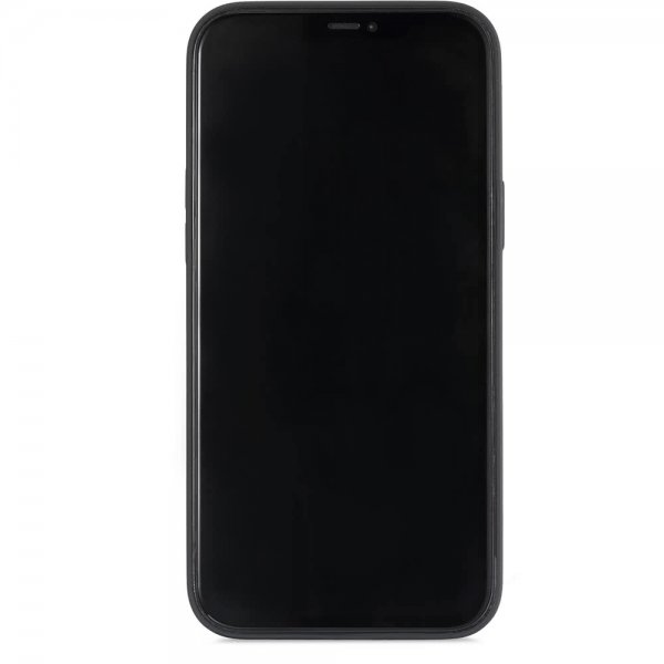 holdit iPhone 12 Pro Max Kuori Silikoni Musta