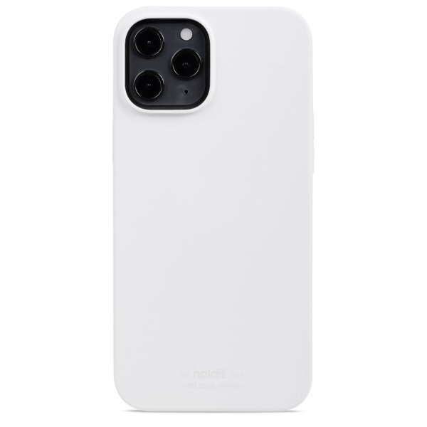 holdit iPhone 12 Pro Max Silikonikuori Valkoinen