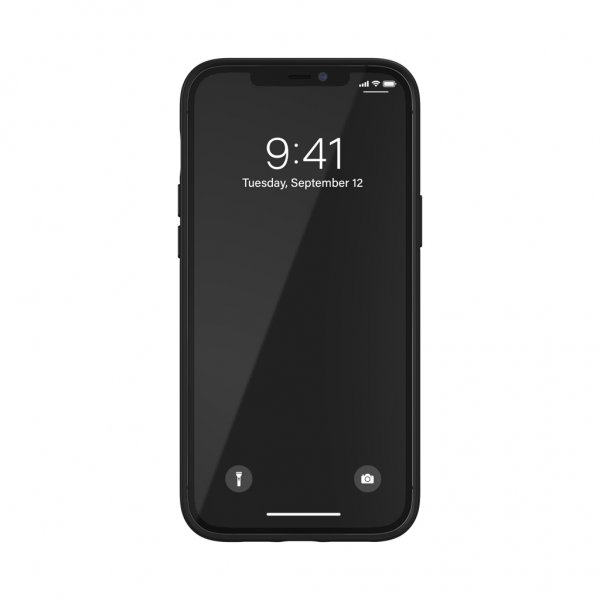 Adidas iPhone 12 Pro Max -kuori SP Iconic Sports Case, musta