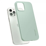 Spigen iPhone 12 Pro Max -kuori Thin Fit Apple Mint