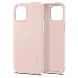 Spigen iPhone 12 Pro Max Kuori Thin Fit Pink Sand