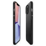 Spigen iPhone 12 Pro Max Kuori Thin Fit Musta