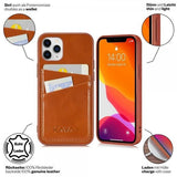 KAVAJ iPhone 12 Pro Max Kuori Tokyo Ruskea