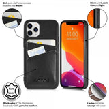 KAVAJ iPhone 12 Pro Max Kuori Tokyo Musta