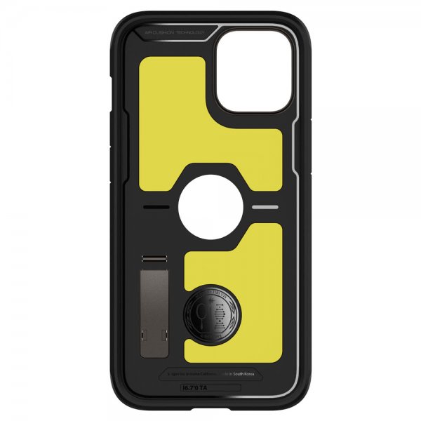 Spigen iPhone 12 Pro Max Kuori Tough Armor Gunmetal