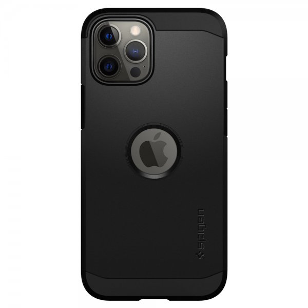 Spigen iPhone 12 Pro Max -suojakuori Tough Armor Mag, musta