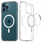 Spigen iPhone 12 Pro Max -kuori Ultra Hybrid Mag Valkoinen