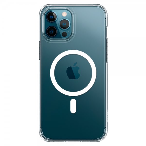 Spigen iPhone 12 Pro Max -kuori Ultra Hybrid Mag Valkoinen