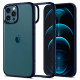 Spigen iPhone 12 Pro Max -suojakuori Ultra Hybrid Navy Blue