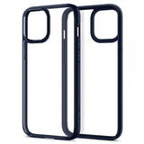 Spigen iPhone 12 Pro Max -suojakuori Ultra Hybrid Navy Blue