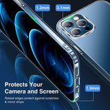 iPhone 12 Pro Max TPU-suojakuori MagSafe Iskunvaimentava Läpinäkyvä