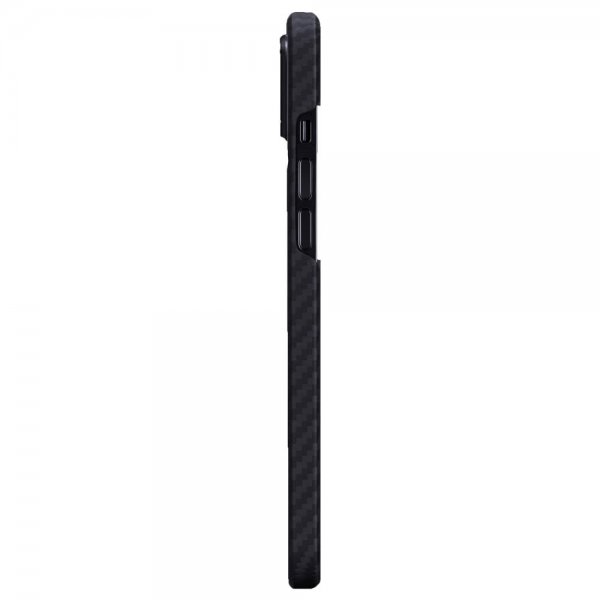 Pitaka iPhone 12 Pro -kuori Air Case, musta/harmaa twill