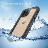 Redpepper iPhone 12 Pro Kotelo Vedenkestävä IP68 Musta