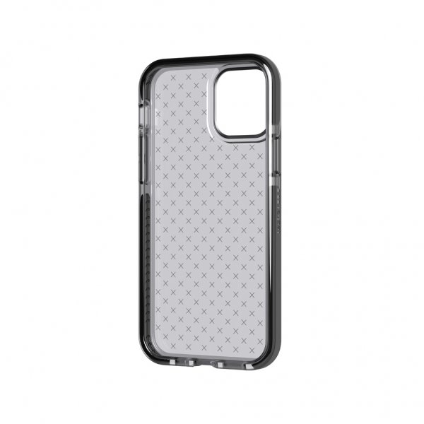 Tech21 iPhone 12/iPhone 12 Pro Suojakuori Evo Check Smokey Black