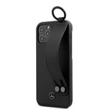 Mercedes Benz iPhone 12 Mini Kuori Käsilenkki Musta