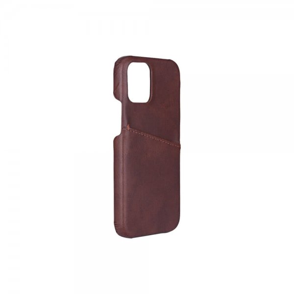 Onsala iPhone 12 Mini Kuori Korttipaikalla Ruskea