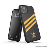Adidas iPhone 12 Mini Kuori Moulded Case Musta Collegiate Gold