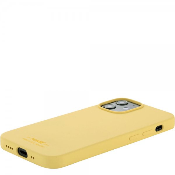 holdit iPhone 12 Mini Silikonikuori Keltainen