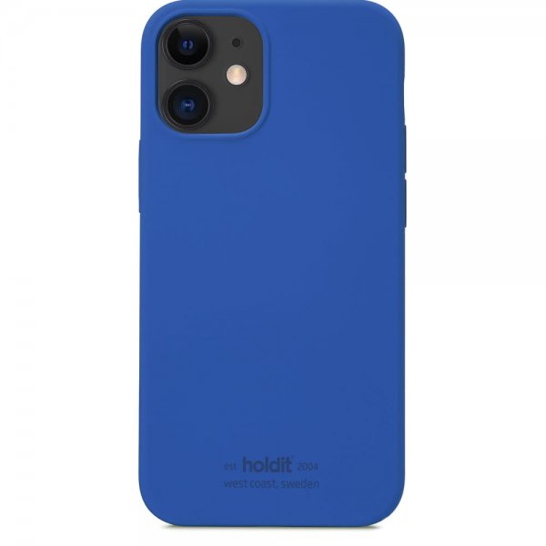 holdit iPhone 12 Mini Silikonikuori Royal Blue