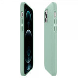 Spigen iPhone 12 Thin Fit -suojakuori, Apple Mint