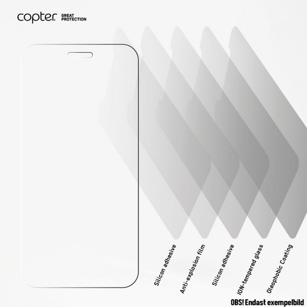 Copter iPhone 12 Mini näytönsuoja Exoglass Flat