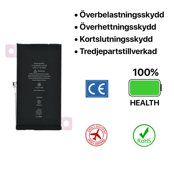 iPhone 12/12 Pro Akku Korkea Laatu