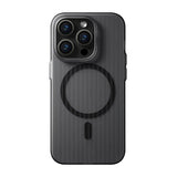 Rvelon iPhone 12/iPhone 12 Pro -kuori, aaltopahvimainen, MagSafe, musta